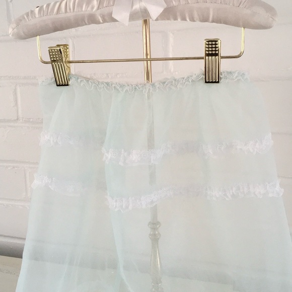 girls sheer classic vintage antique skirt slip petticoat size 4T - Picture 3 of 8